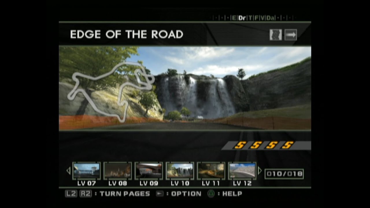 PS2 エンスージアDRIVING REVOLUTION Level 10-13 ランクS