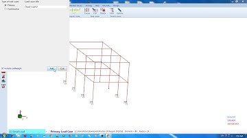 Adding load cases in FrameCE