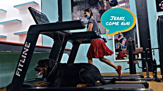 finally we decided to open our gym|| jerry and anshu at the gym