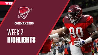 Farrow Leaps Into End Zone For San Antonio Commanders