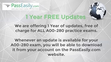 A00-280 - Exam VCE Better Than A00-280 Braindumps and Dumps