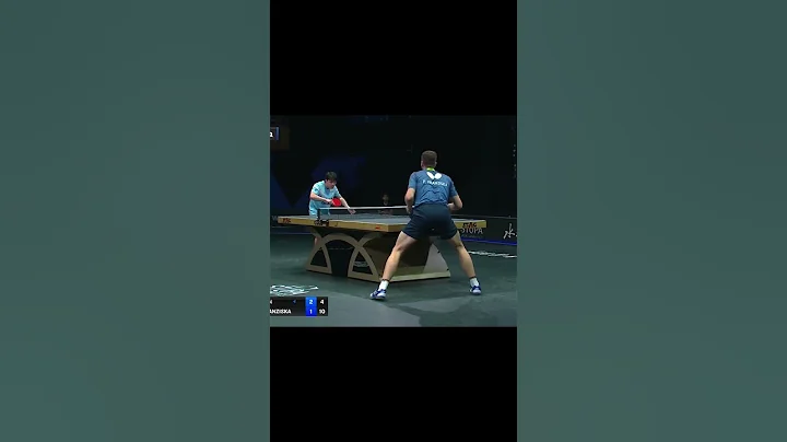 Patrick Franziska MR. BACKHAND! #shorts #tabletennis
