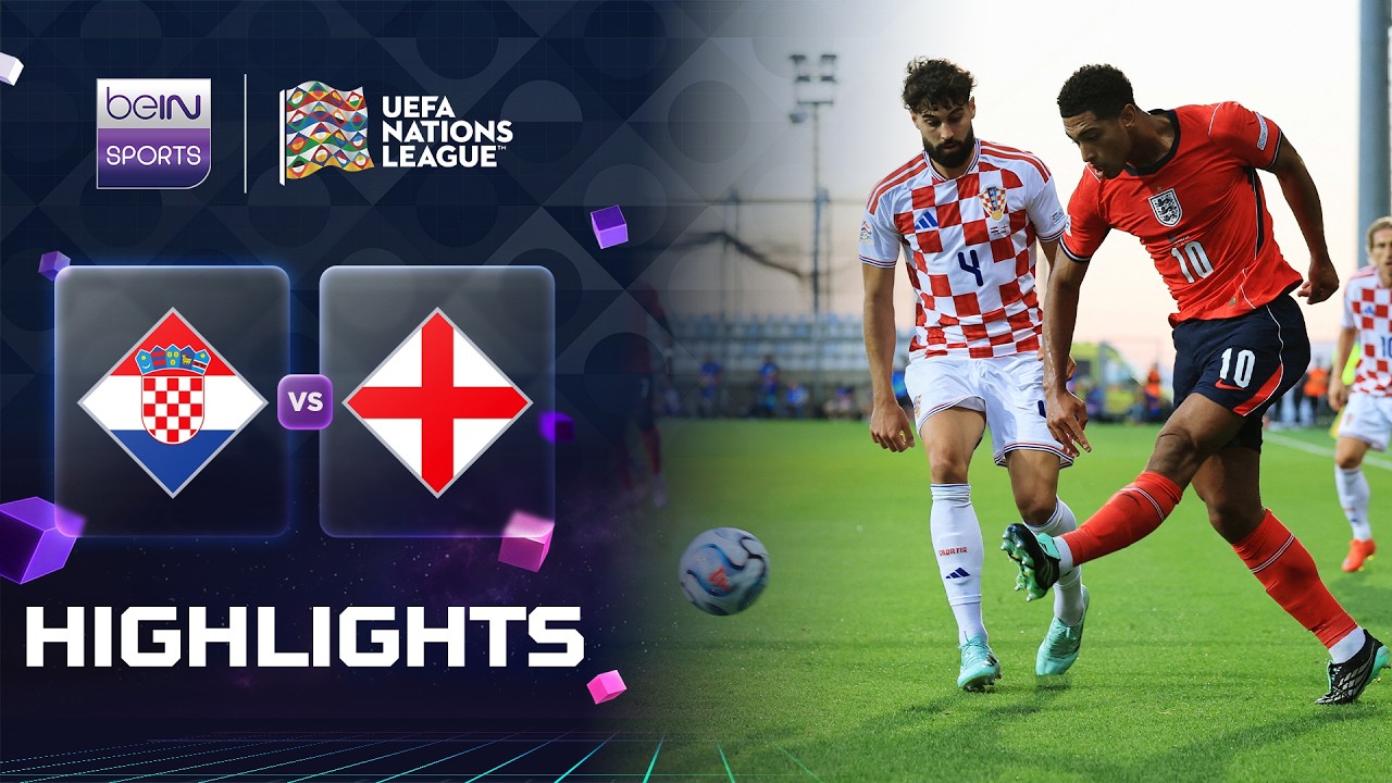 Croatia v England | UEFA Nations League | Match Highlights