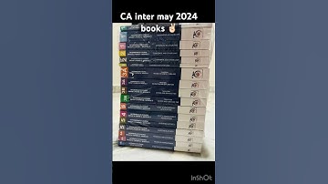 CA inter may 2024 books , new scheme ✌🏻✌🏻 #caintermediate #futureca #icai