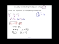 Completing the Square Quiz