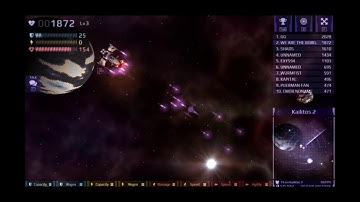 Starblast.io - Side Fighter vs Snipers