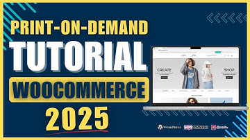 Create a Print-On-Demand Store with WooCommerce - Full Tutorial [2025]
