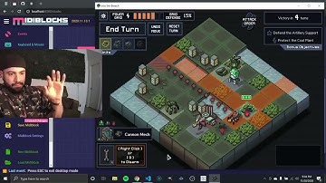 Playing Into the Breach Handsfree with pinch gesture 👌 with Handsfree.js