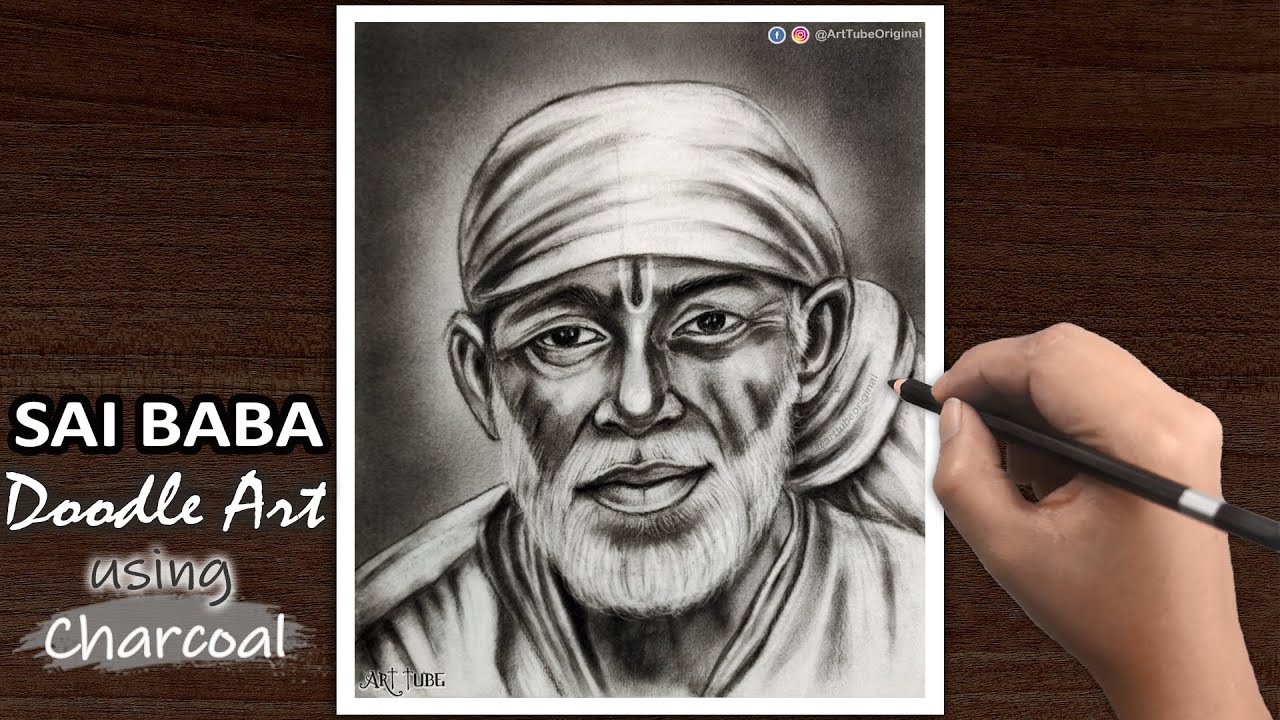 Saibaba Sketch, by M S Artworld. - YouTube