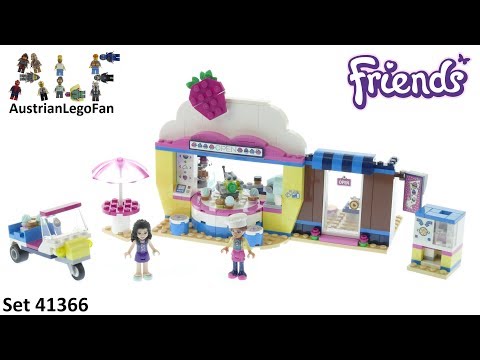 Build a hip hangout for the LEGO® Friends with a side of fresh-baked fun! Andrea works at the City P. 