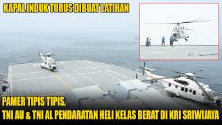 Download lagu Pamer Tipis², TNI AL dan TNI AU Latihan Pendaratan Heli Kelas Berat Di Kapal Induk SRIWIJAYA