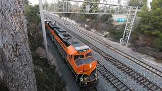 Crank it Up! 2 BNSF GP60M-3 with Nice EMD Sound