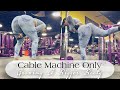 My Go To Cable Machine Exercises | Rounder Booty | Stephanie Giselle