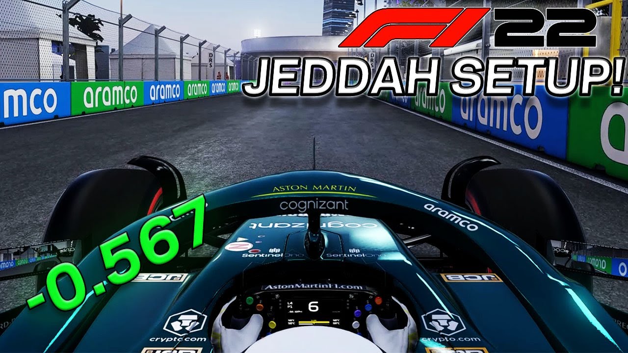 BAHRAIN SETUP in F1 22 AFTER Update 1.06! #F122 #F1 #FormulaOne