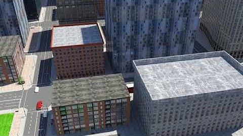 City Block creation & animation