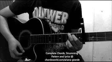 Problem Chords by Ariana Grande - How To Play - chordsworld.com