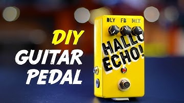 DIY Delay Pedal Kit with a Twist - Build & Sound Demo (english)