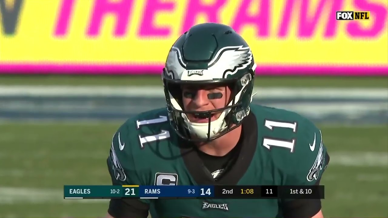 best regular season games each season since 2015: Eagles at Rams