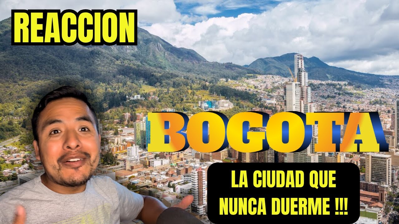 🇵🇪PERUANO REACCIONA A  LA CAPITAL COLOMBIANA // BOGOTA