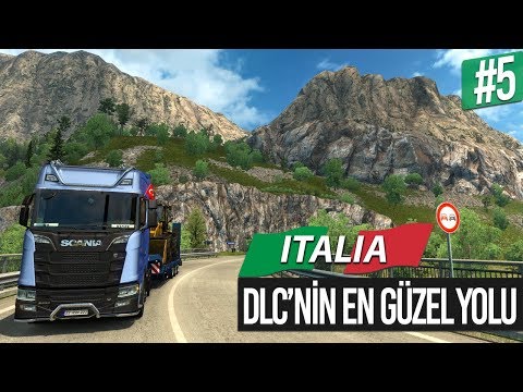 İtalya DLC'sinin En Güzel Yollarından Biri... - Euro Truck Simulator 2