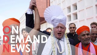 Boris Johnson's Top 5 Most AWKWARD Moments in India