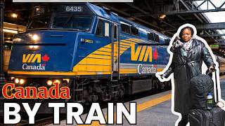 Ottawa to Quebec City by Train 🇨🇦 | VIA Rail Full Experience + Travel Tips
