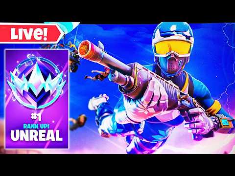🔴LIVE - #1 UNREAL RANKED SOLO RELOAD PLAYER
