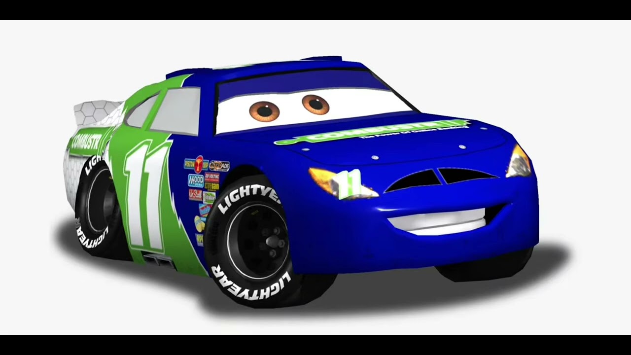 Shane Shortclutch (Voice) Combustr Racer #11 (Cars 1) - YouTube