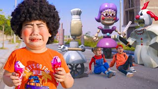 Baby Miss T VS Miss Ani-tron, Duck, Chef | Scary Teacher 3D In Real Life Very Sad Story Happy Ending