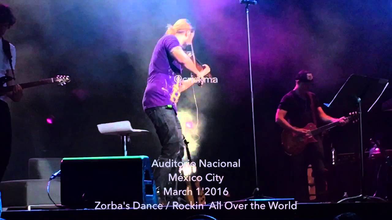 David Garrett/Zorba's Dance - Rockin' All Over the World. Auditorio Nacional, March 1'2016