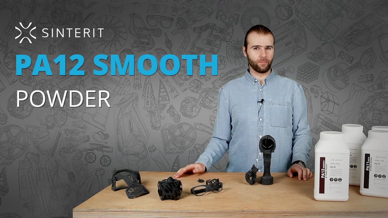 Sinterit PA12 Smooth: the most all-purpose SLS 3D printing material