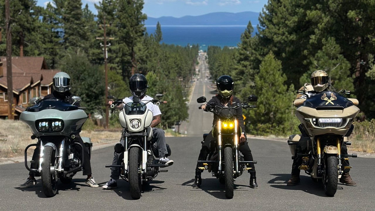 Exploring Lake Tahoe On My 135 Road Glide ✨