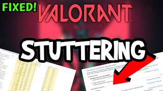 Fix Valorant FPS Drops & Stutters (100% FIX)