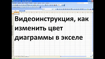 Как изменить цвет диаграммы в экселе