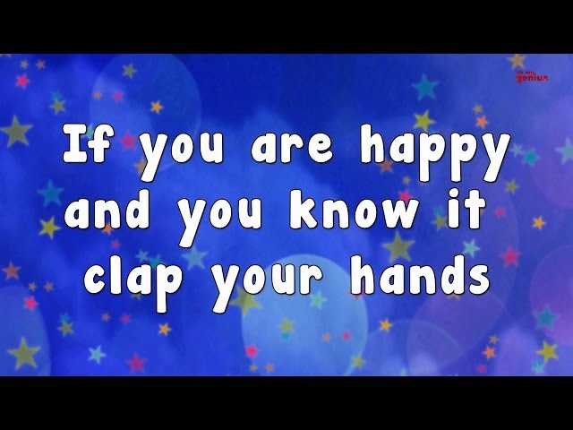 Karaoke - Karaoke - If you are happy class=