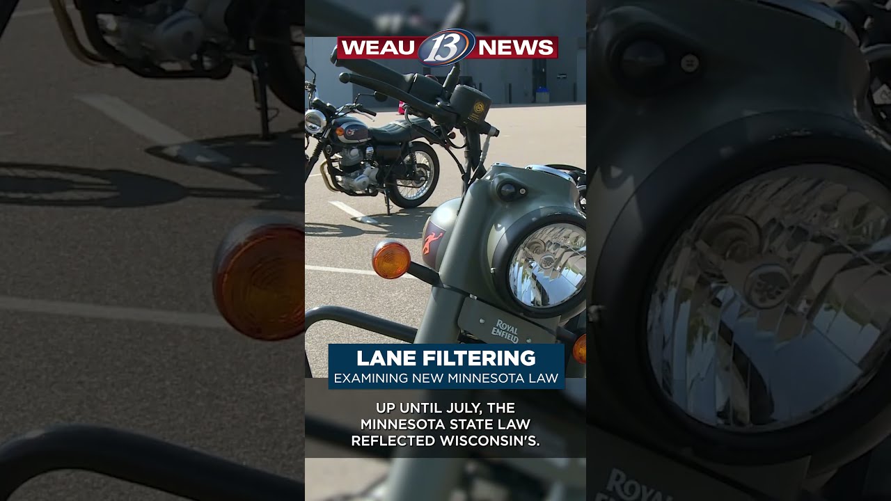 New Minnesota Law Lets Motorcycles Filter Through Traffic