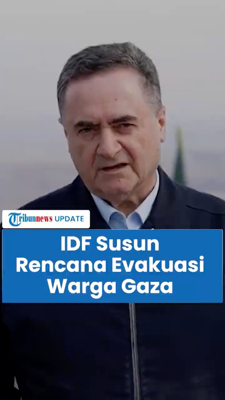 Menteri Perang Israel Instruksi IDF Bersiap Evakuasi Warga Palestina yang Sukarela Mau Keluar Gaza
