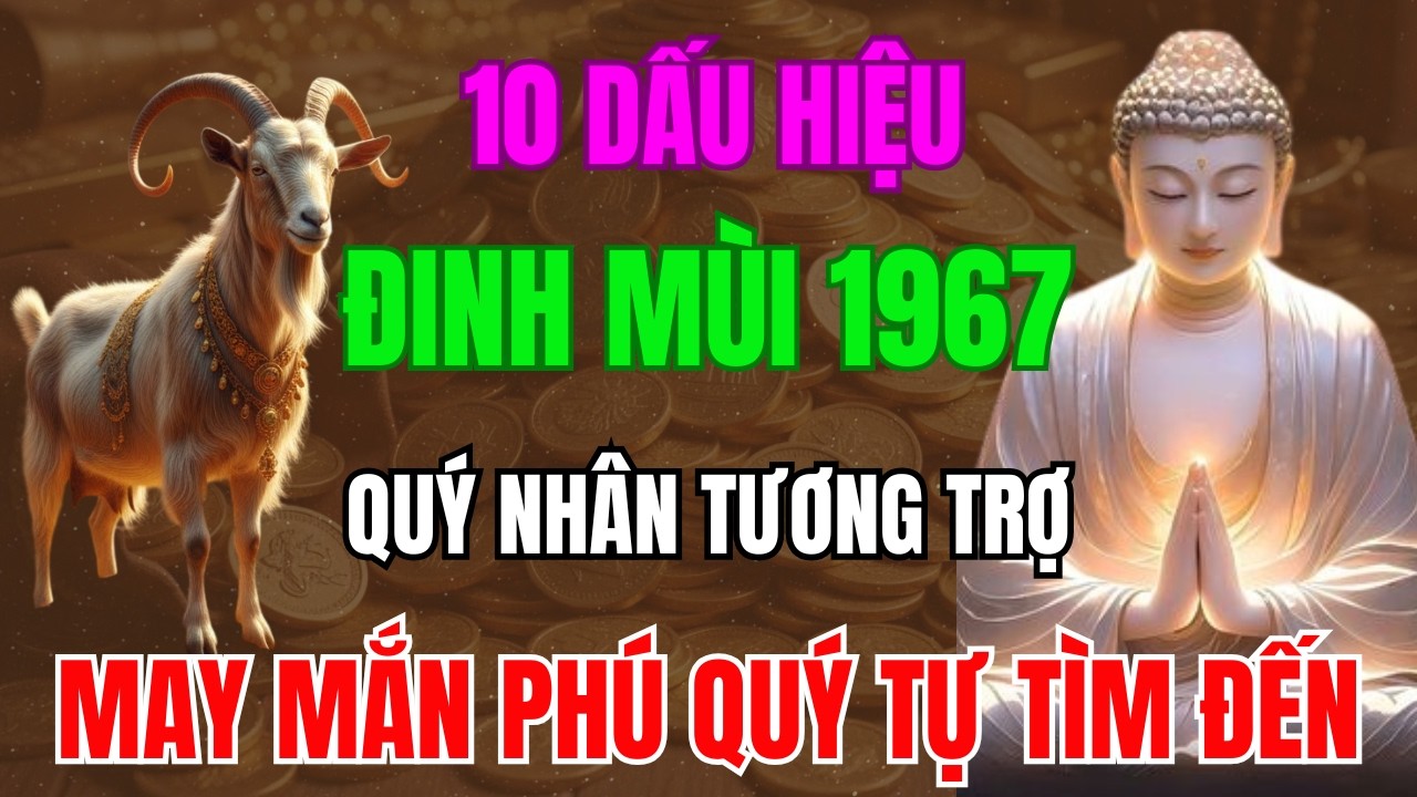 10 Dấu Hiệu Đinh Mùi 1967 Được Trời Thương Phật Độ, Quý Nhân Tương Trợ, May mắn Phú Quý Tự Tìm Đến