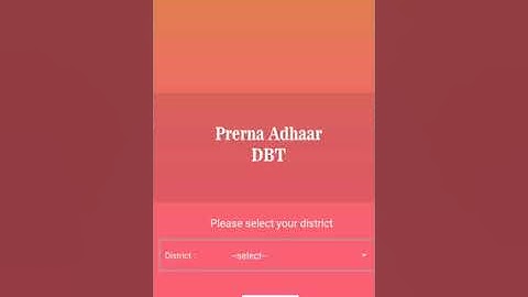 Problem Solution in Prerna DBT App