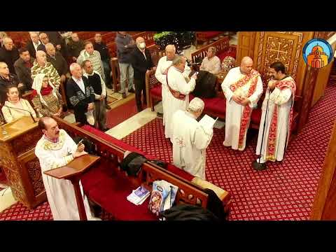 القداس الالهى الاول يوم الخميس من صوم الميلاد المجيد 1 1 2026