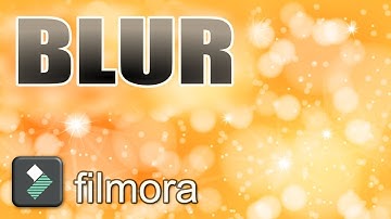 Filmora Blur Effect | How To Blur Faces in Video with Filmora 9