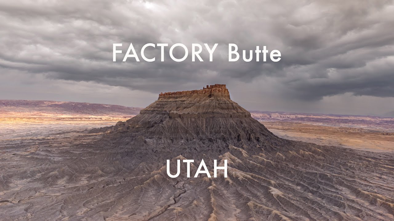 Factory Butte in Southern UTAH YouTube