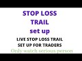 SL-M Solution || ZERODHA || How trail Your Profits ? Live Trading of trail SL || Part-3 ||