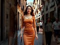 Elegant Bodycon Style Hits Barcelona Streets 🔥