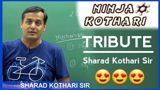 Ninja Kothari Sir 🗡 | Tribute to Sharad Kothari Sir | Mahavir Edits