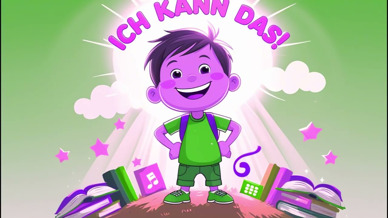 Ich kann das! 💪🌟  Motivationslied für Kinder über Mut & Selbstvertrauen