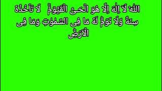Ayatul kursi Green Screen video || Shorts video || Tilawati Quran Ayatul kursi no copyright