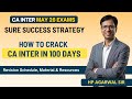 CA INTER 100 Days SURE SUCCESS Strategy &amp; Guidance for May 26 Exam, Revision Plan |HP Agarwal AIR1CA