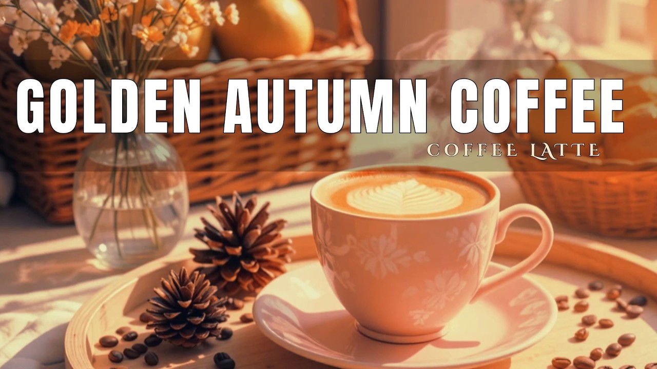 Cozy Autumn Morning ☕🍂 Relaxing Coffee Ambience with Warm Sunlight & Soft Jazz