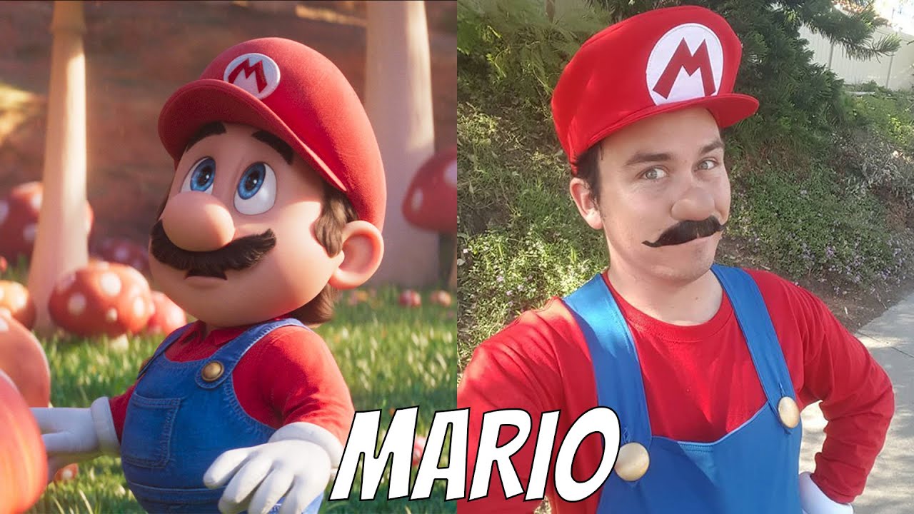 Super Mario Bros. - Il film Personaggi nella vita reale 2023